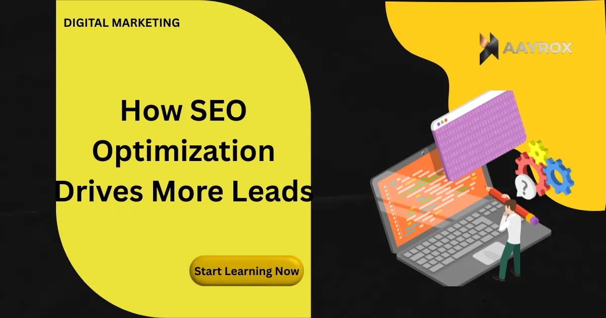 SEO optimization for websites to improve Google search ranking and generate more leads