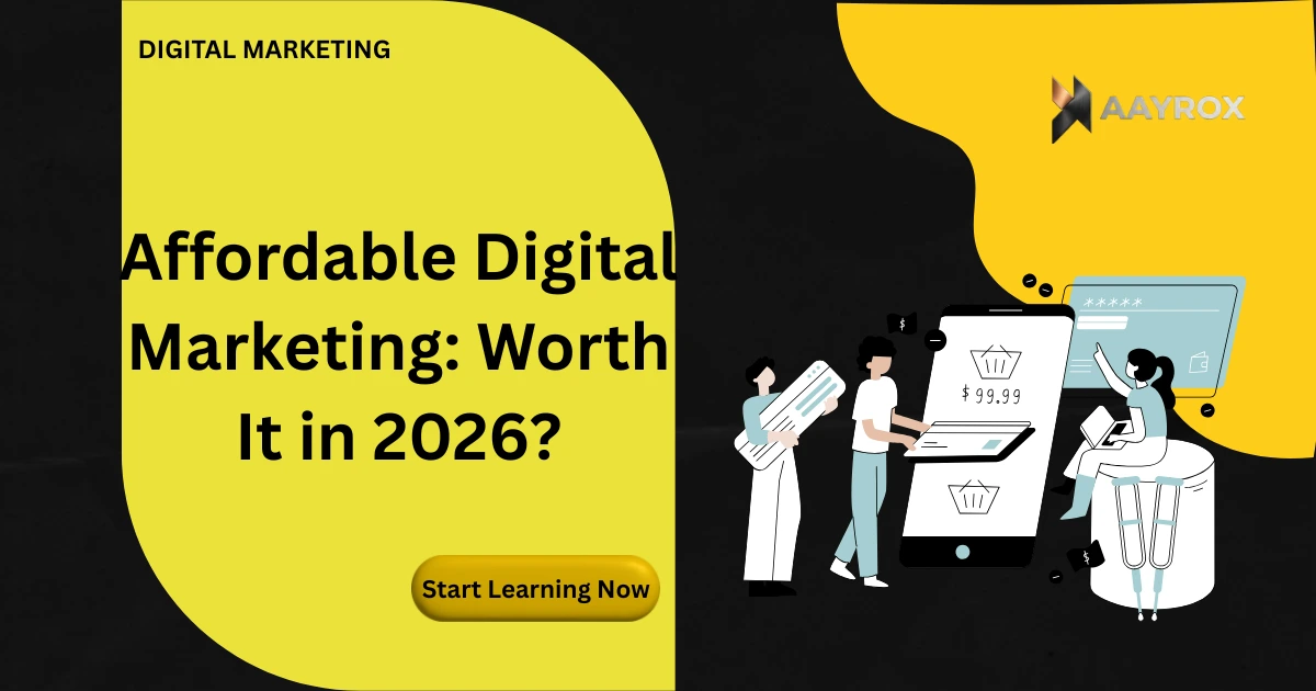 Affordable digital marketing services worth the investment in 2026